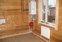  Виды отопления для деревянных домов: электрокотлом, газом достоинства и недостатки оборудования 